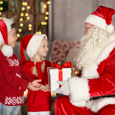 Hvad siger en julemand til børnene?