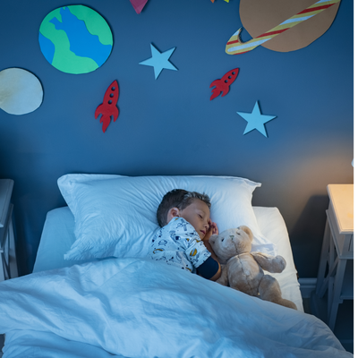 Hvordan får jeg mit barn til at falde i søvn hurtigt?