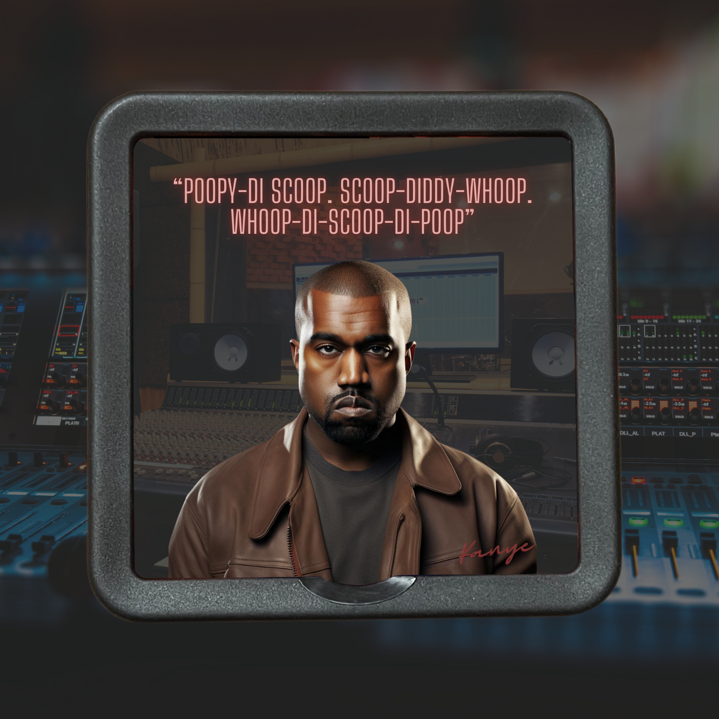 "Scoop-diddy-whoop" Citat: Kanye.
