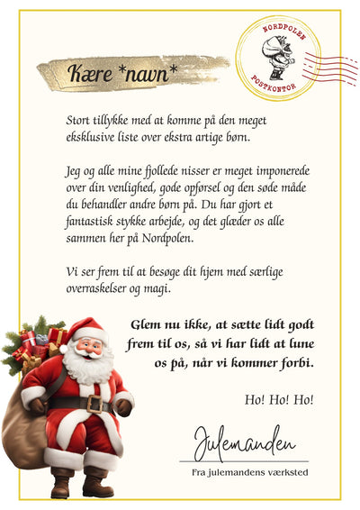 En Personlig Hilsen fra Julemanden) - Unmute Greetings